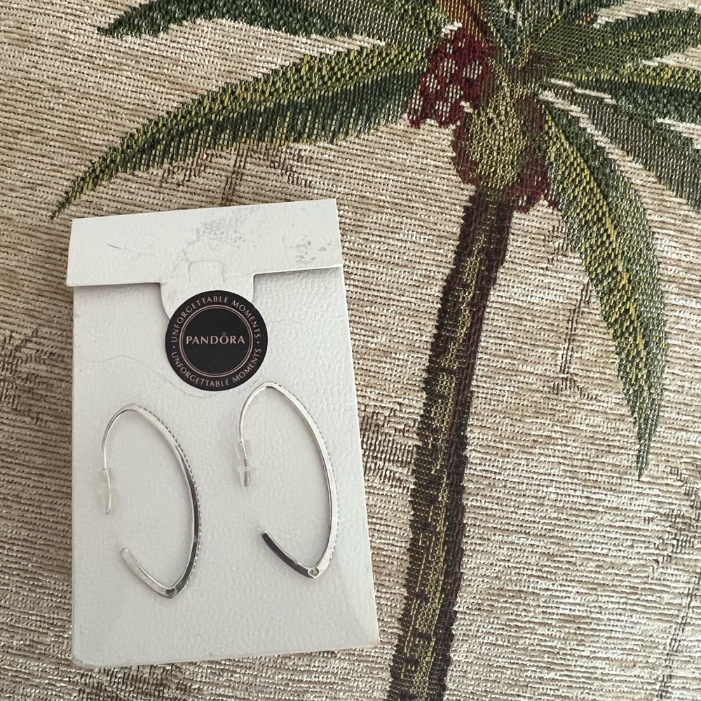 Pandora Earrings for Pierced Ears. NEW